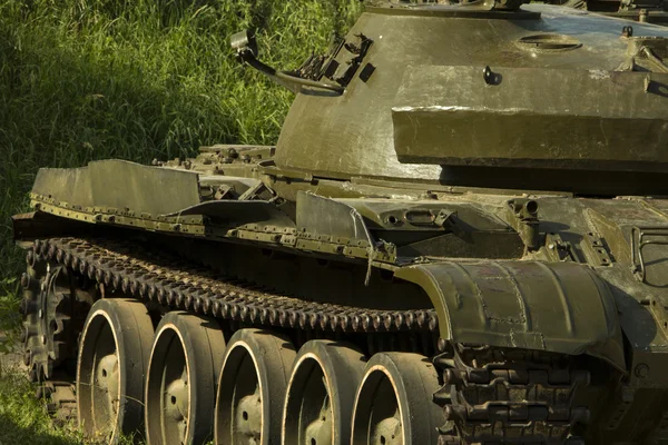 Rus zırhlı tank detay. — Stok fotoğraf