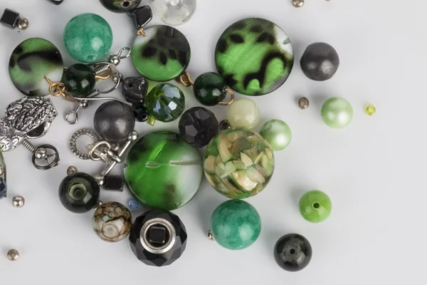 Homemade bead jewelry. — Stock Photo, Image