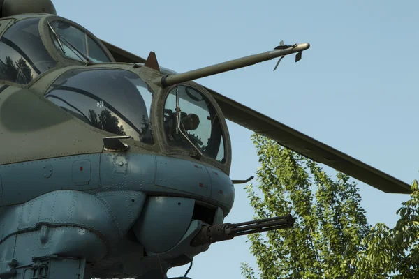 Detalle del helicóptero blindado ruso . —  Fotos de Stock