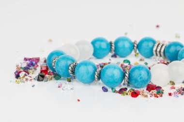 ev yapımı boncuk takı.