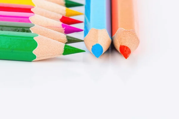 Crayons de couleur. — Photo