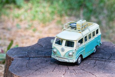 Vintage oyuncak araba.