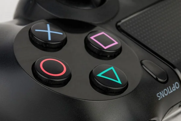 Sony kontroler dualshock 4. — Zdjęcie stockowe