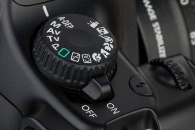 Dijital fotoğraf makinesi detay