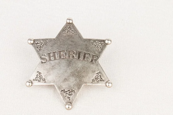 Insignia del sheriff . —  Fotos de Stock