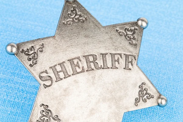 Значок шерифа . — стоковое фото