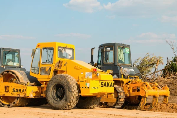 Construction of new road — Stock Photo, Image