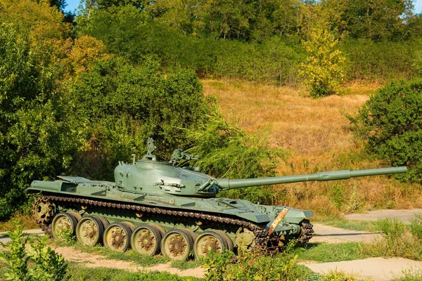 Radziecki czołg T-72. — Zdjęcie stockowe