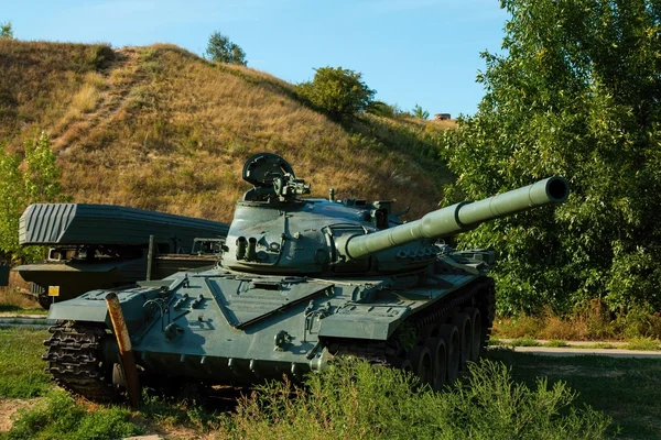 Tanque de batalla principal soviético T-72 . —  Fotos de Stock