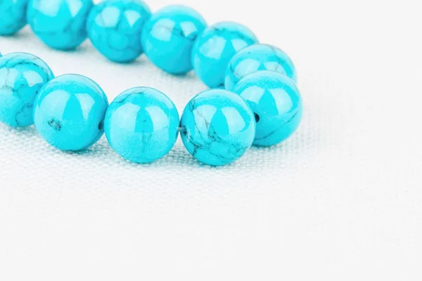 Beads jewelry. Macro. — Stock Photo, Image