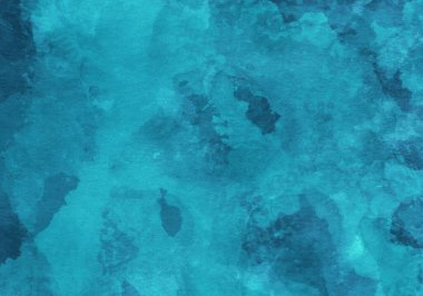 Mavi soyut suluboya dokusu arkaplanı