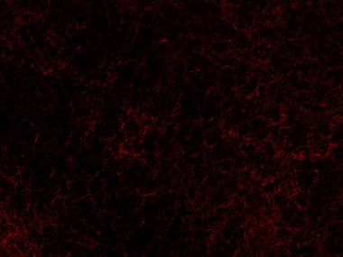 Siyah arkaplanda soyut kırmızı desen