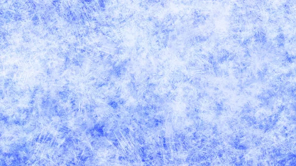 Escarcha Azul Blanca Abstracta Fondo Invierno — Foto de Stock