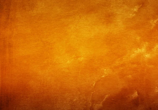 Halloween Orange Farbverlauf Aquarell Hintergrund — Stockfoto