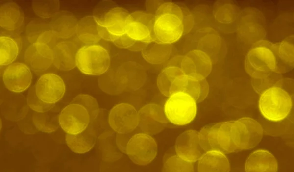 Brilhante Fundo Bokeh Dourado Festivo — Fotografia de Stock