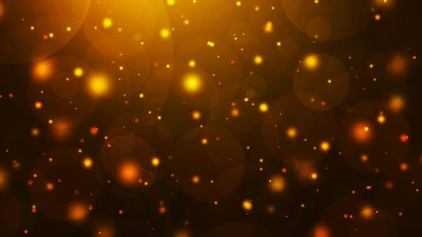 Golden Och Brun Abstrakt Lutning Bokeh Bakgrund — Stockfoto