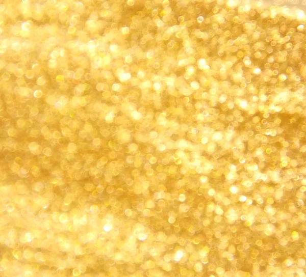 Abstract Shining Gold Glitter Bokeh Background — Stock Photo, Image