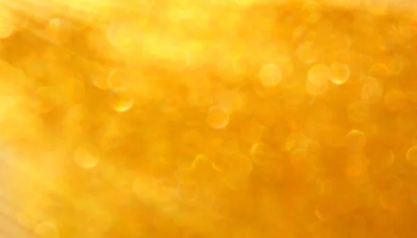 Abstract Golden Yellow Bokeh Background — Stock Photo, Image