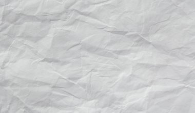 beyaz buruşmuş kağıt doku arkaplanı