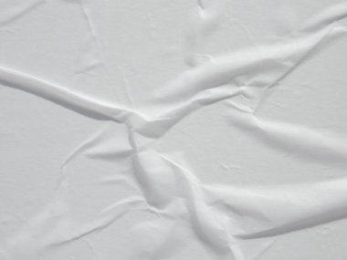 Beyaz ıslak buruşmuş kağıt doku arkaplanı