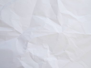 beyaz buruşmuş kağıt doku arkaplanı