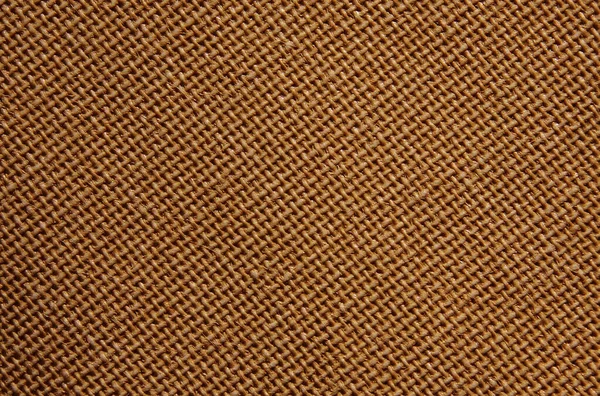 Brown Textura Tecido Serapilheira Perto Fundo Tela Áspera — Fotografia de Stock
