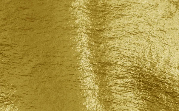 Vurguları ve düzensiz dokusu olan altın folyo arkaplan