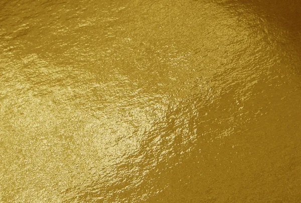 Gold Foil Background Highlights Uneven Texture — Stock Photo, Image