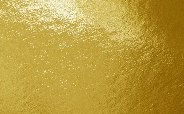 Sfondo Foglia Oro Con Riflessi Texture Irregolare — Foto Stock