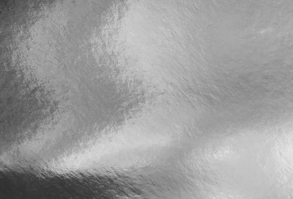 Silberfolie Textur Hintergrund Mit Schatten Und Highlights — Stockfoto