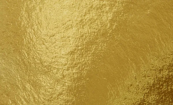 Gold Foil Texture Background Uneven Surface — Stock Photo, Image