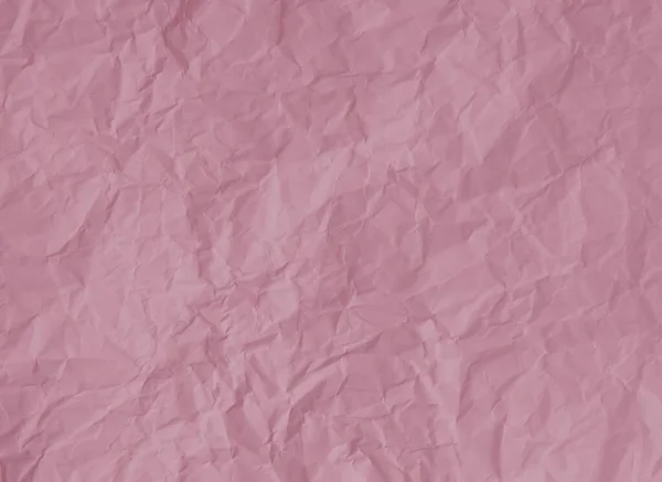 Papier Rose Pastel Froissé Texture Fond — Photo