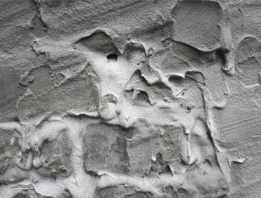 Gri, sert, taze beton yüzey. Grunge doku arkaplanı