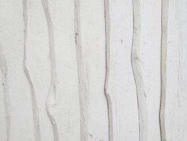 Beyaz boyalı ahşap kaplama arka plan. Sertleşmemiş tahta dikey tahtalar