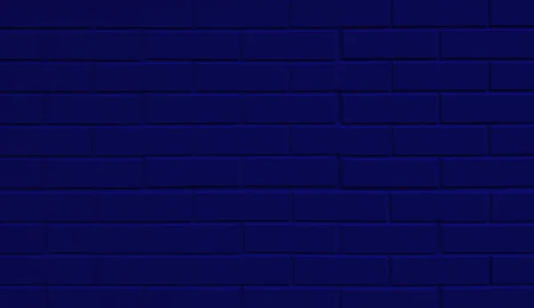 Fondo Textura Pared Ladrillo Azul Oscuro — Foto de Stock