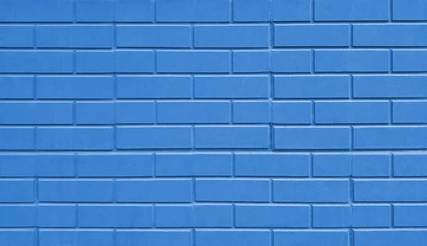 Blue brick wall texture background