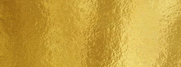 Zlatá Fólie Textura Pozadí Zvýrazněním Nerovným Povrchem — Stock fotografie