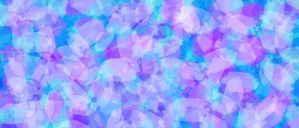 Абстрактный Окрашенный Синий Фиолетовый Фон Случайными Мазками Кисти — стоковое фото