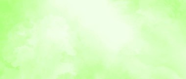 Soyut yeşil ve beyaz gradyan suluboya arkaplan