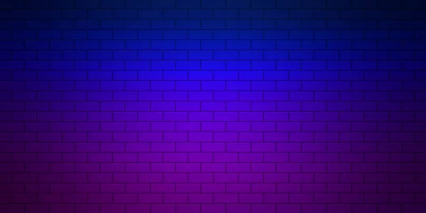 Azul Roxo Gradiente Tijolo Parede Textura Fundo — Fotografia de Stock