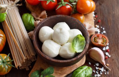 İtalyan yemek ingridients