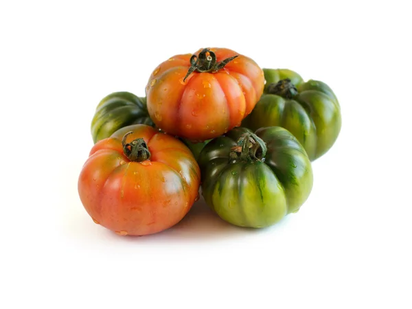 빨간색과 녹색 costoluto 신선한 토마토 — 스톡 사진