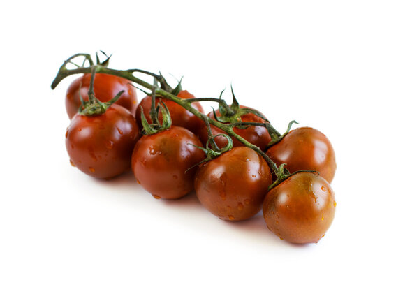 Fresh black cherry tomatoes