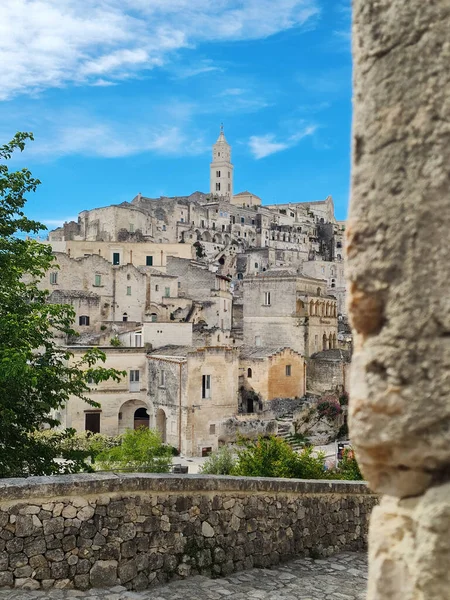 Стародавнє Місто Матера Печерне Місто Базиліката Італія — стокове фото