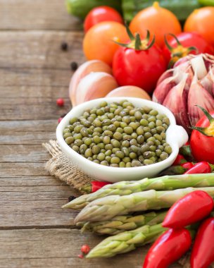 mAŞ fasulyesi ve sebze