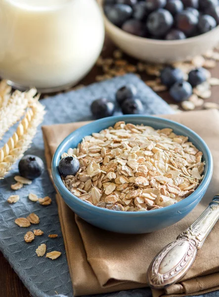 Cereales en un tazón —  Fotos de Stock