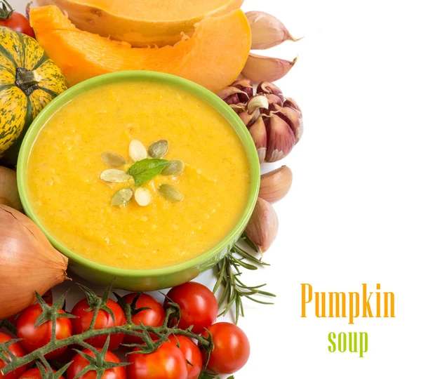 Fresh pumpkin soup — Stock Image Fresh pumpkin soup Stock Picture