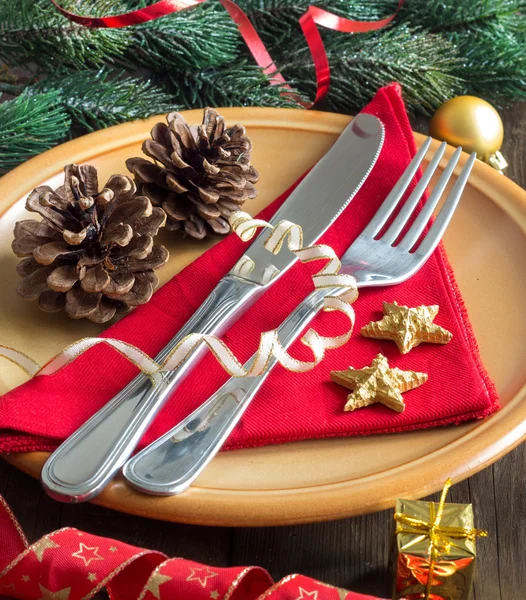 Festive table setting — Stock Photo, Image