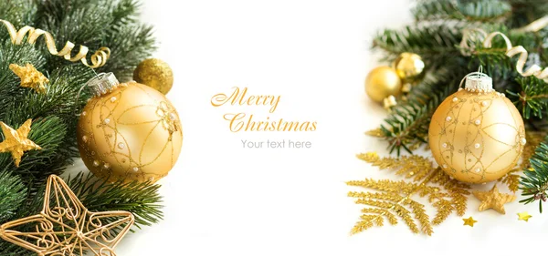 Altın christmas dekor