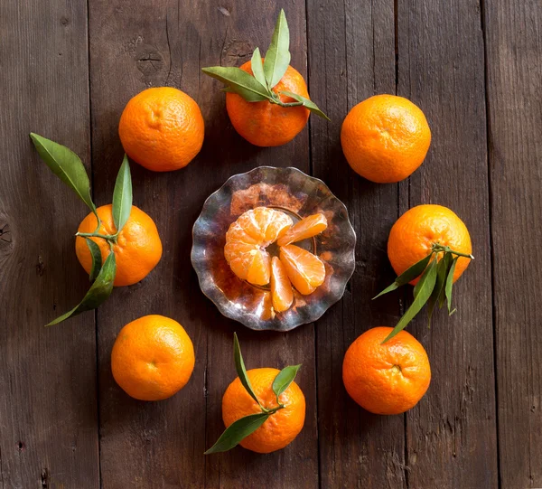 Fresh Tangerines — Stock Photo, Image